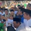 Ribuan Santri dan Simpatisan Antar Paslon Final Daftar KPU Sumenep