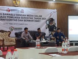Bersama Media, Bawaslu Sumenep Wujudkan Pilkada Berintegritas