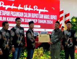 KPU Sumenep Serahkan SK Penetapan Paslon Terpilih ke DPRD