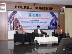 Polres Sumenep Adakan Pelatihan Hypnotherapy untuk Penguatan Mental Anggota