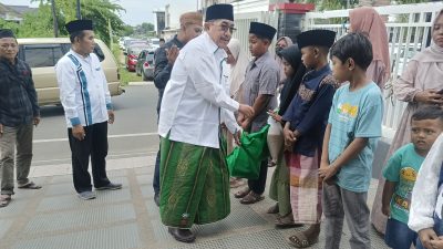 Ramadan, KJS dan Wabup Sumenep Ajak Anak Yatim Berbelanja Baju Lebaran