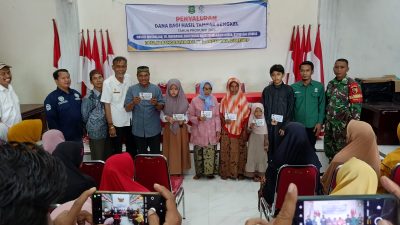 Pemdes Karang Anyar Salurkan Dana Bagi Hasil Tambak Bengkel Tahun 2024