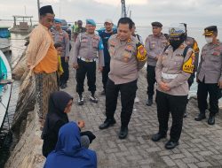 Polres Sumenep Pantau Arus Mudik di Pelabuhan Cangkarman