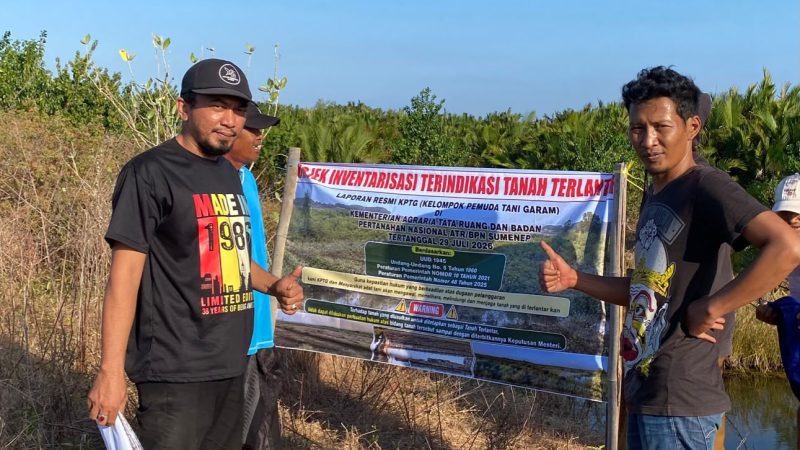 KPTG Patok dan Segel Lahan Terindikasi Terlantar, Dorong ATR/BPN Usut Dugaan Pelanggaran
