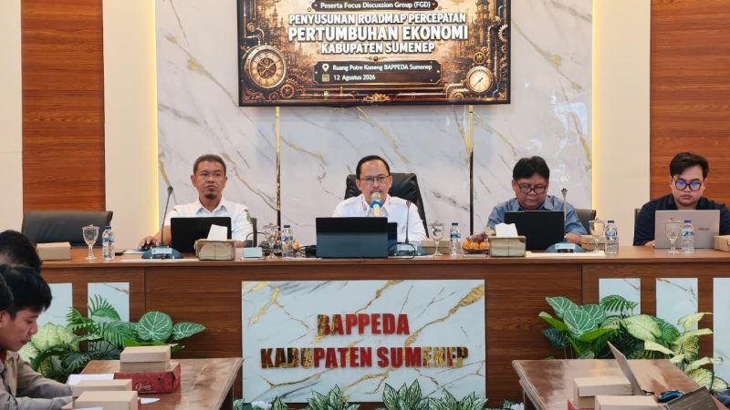 Bappeda Sumenep Susun Roadmap Percepatan Ekonomi, Fokus Sektor Penggerak dan Hilirisasi