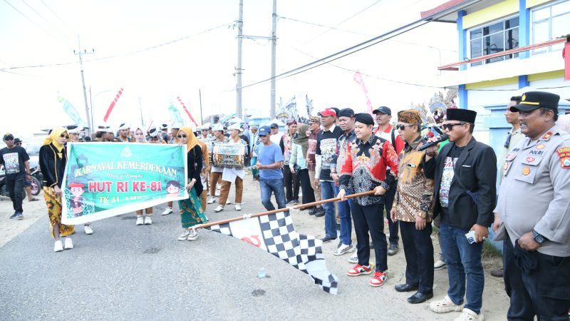 Karnaval Kemerdekaan di Karang Anyar Sumenep Meriah, Warga Tumpahkan Kreativitas dan Lestarikan Budaya